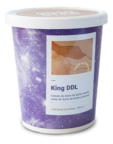 Cold rock king dulce de leche - 500ml