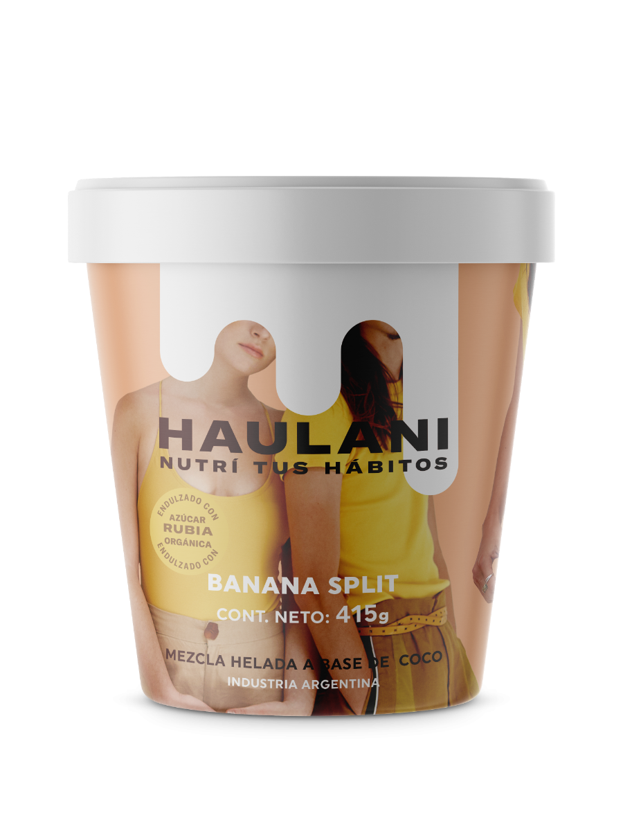 Pote Helado Banana Split - 450 ml