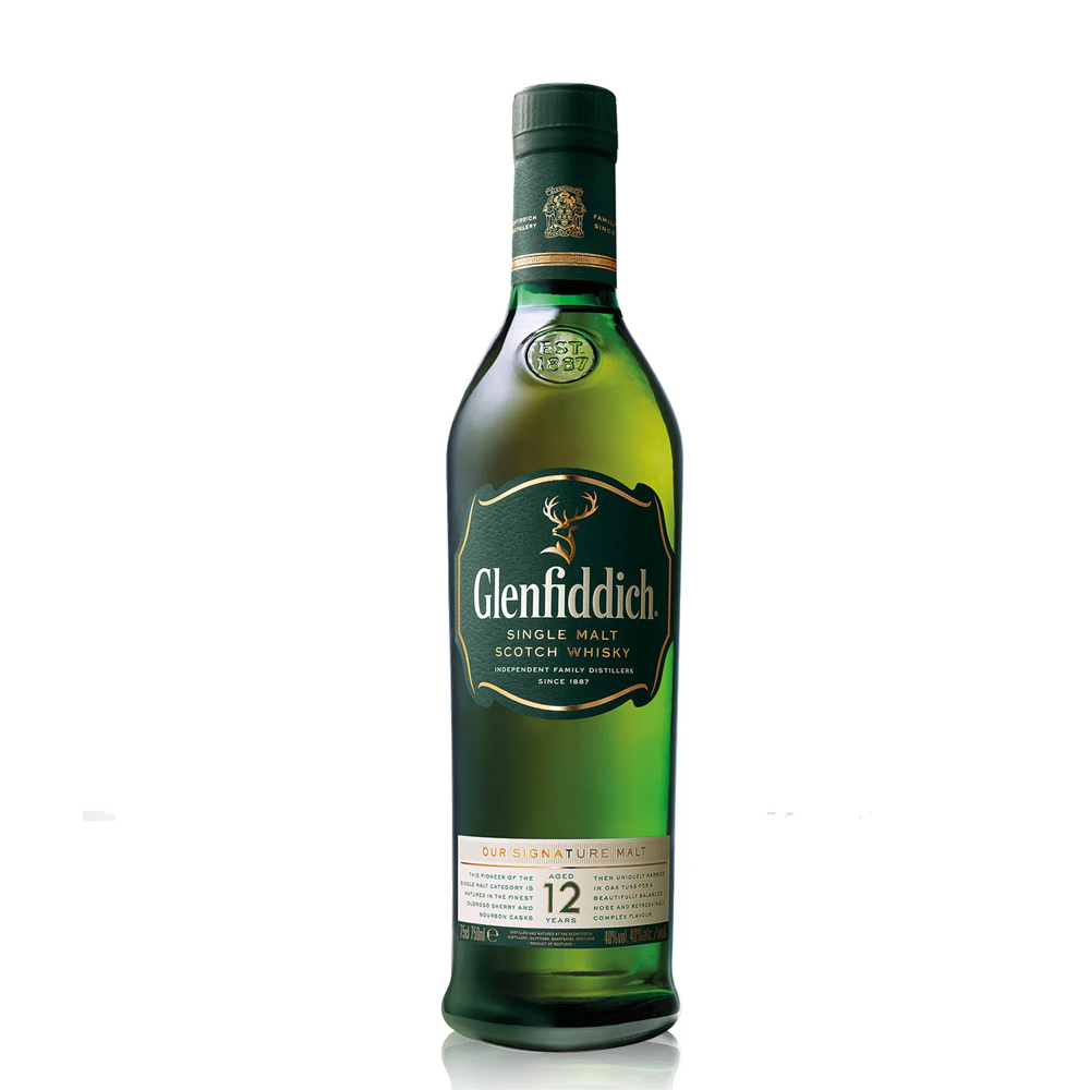 	Glenfiddich Malt 12YO 750	