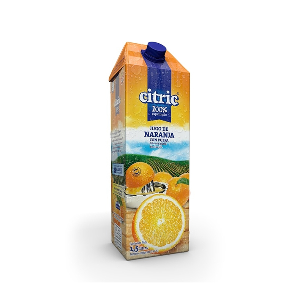 Citric Naranja Tetra 6 x 1500