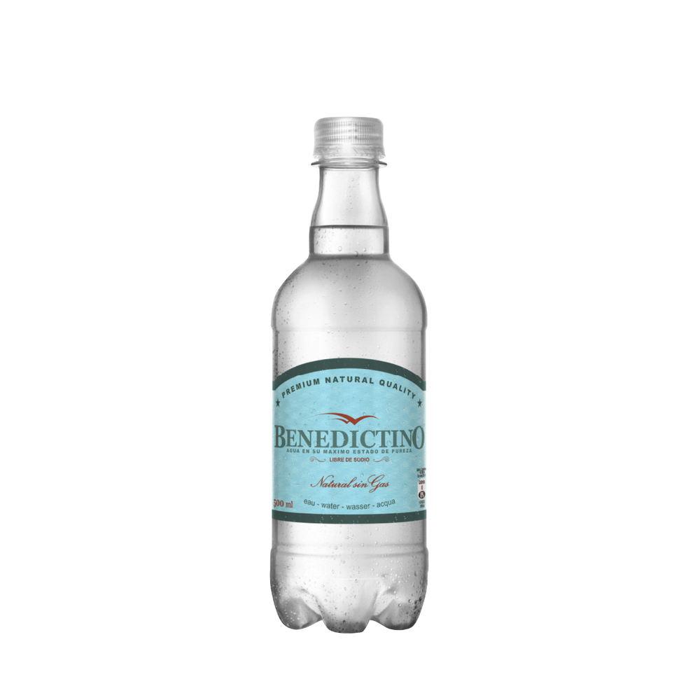 Benedictino Agua Sin Gas 12 x 500ml