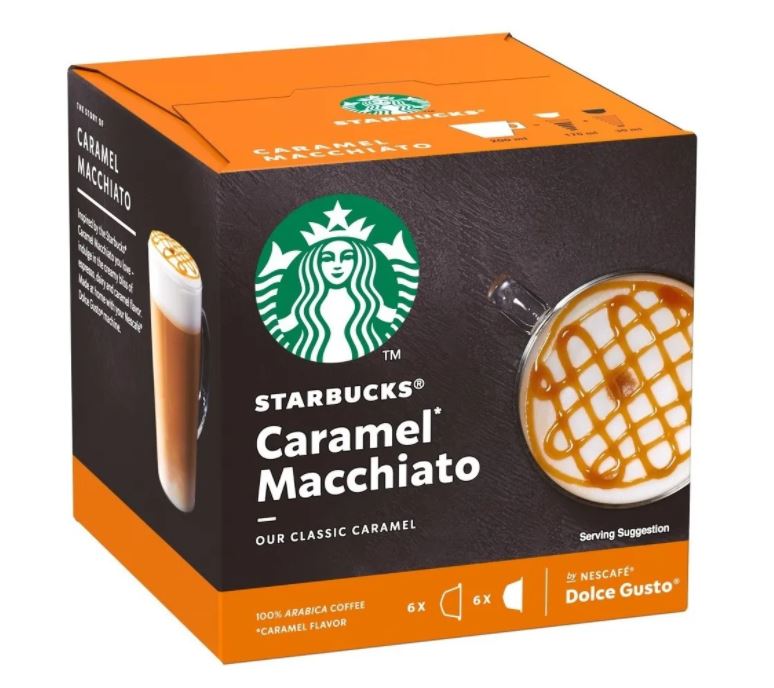 Capsulas Café Starbucks Caramel x12u